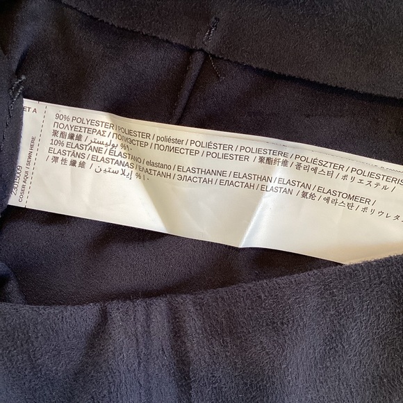 NWT! MANGO faux suede pants (#1N122) - Picture 5 of 7